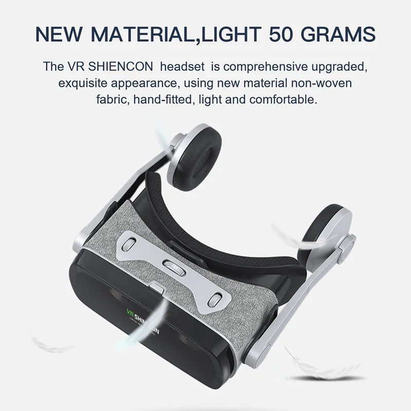 VR Shinecon SC-G07E 3D VR Headset for iPhone & Android