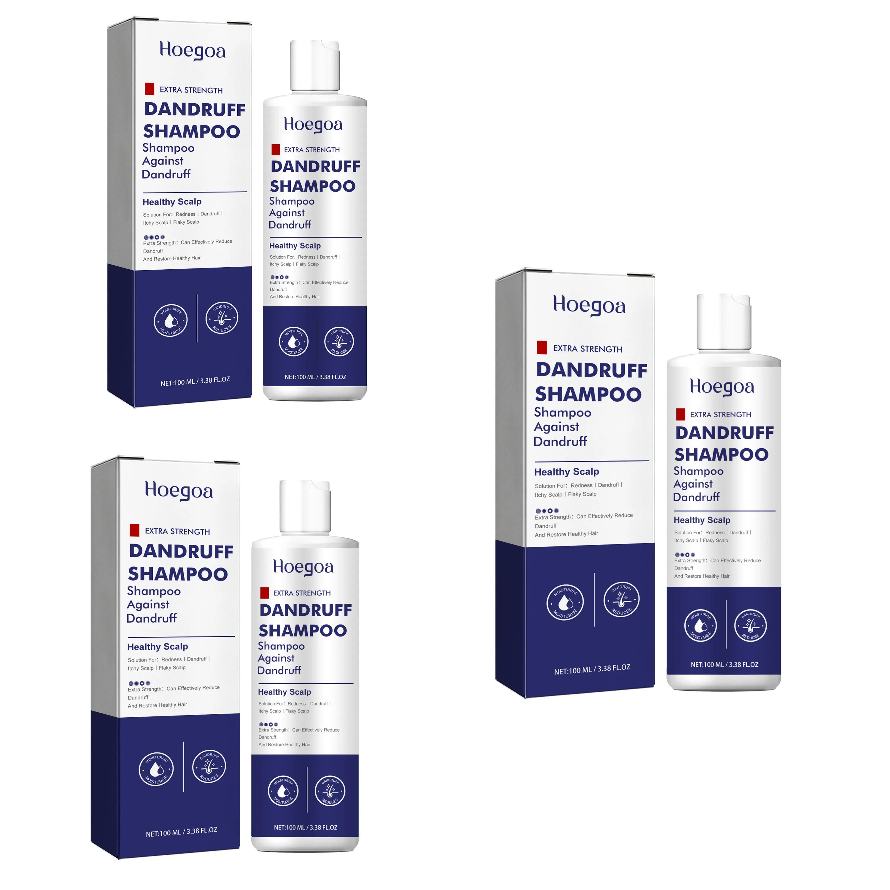 HOEGOA Deep Scalp Cleansing Shampoo – Dandruff & Hair Care