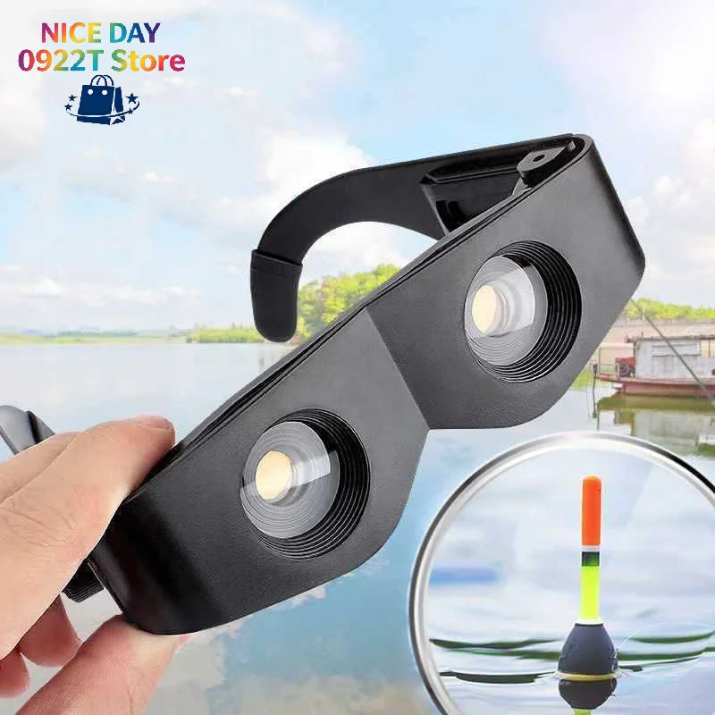 Glasses Fishing Focus Adjustable Professional Binoculars Telescope Magnifier Glasses Hands-Free Wearable For Theater TV Sight@#X Oasis Select
