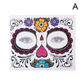 Halloween Skull Face Temporary Tattoo Stickers – Day of Dead Temporary Face Tattoo Oasis Select A China