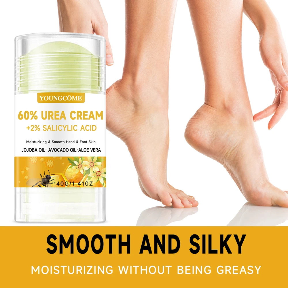YOUNGCOME 60% Urea Body Cream – Exfoliating & Hydrating, 40g