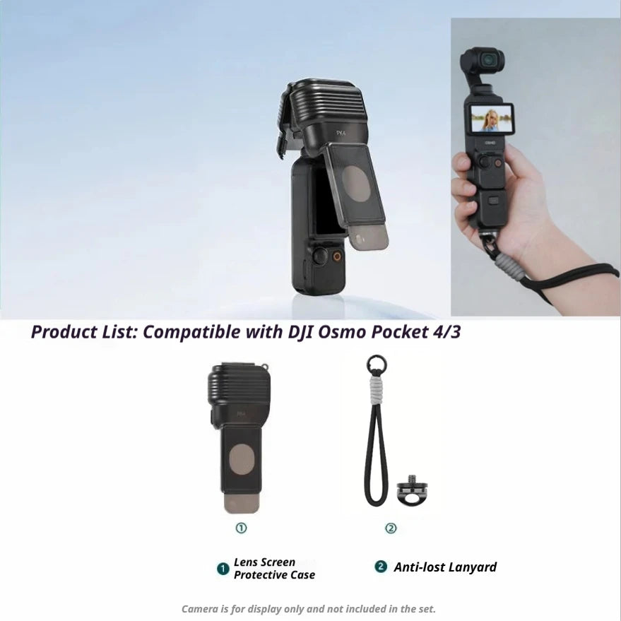 DJI Osmo Pocket 4/3 Protective Case – Scratch & Drop Guard
