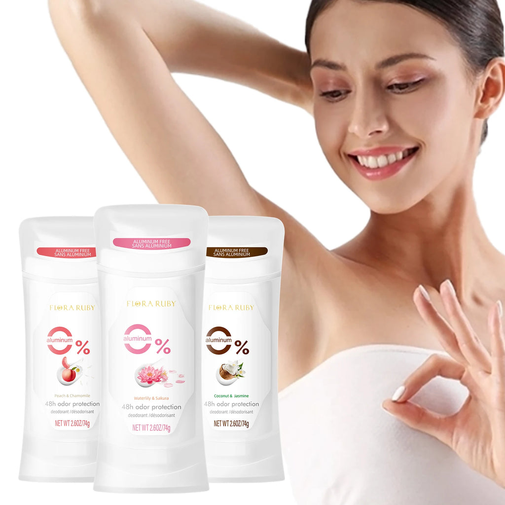 Deodorant Women Aluminum Free Antiperspirant Honey Peach Stick 72H Lavender Scent Long lasting fragrance Deodorants 74g/2.6 Oz Oasis Select