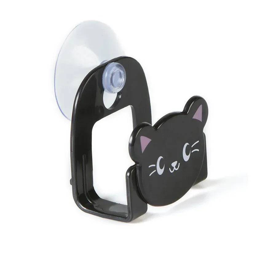 Suction Cup Sink Sponge Holder Sponge Drain Rack Kitchen Storage Hanger Punch Free Kitchen Tool Sink Rag Dishcloth Storage Rack Oasis Select Black Cat