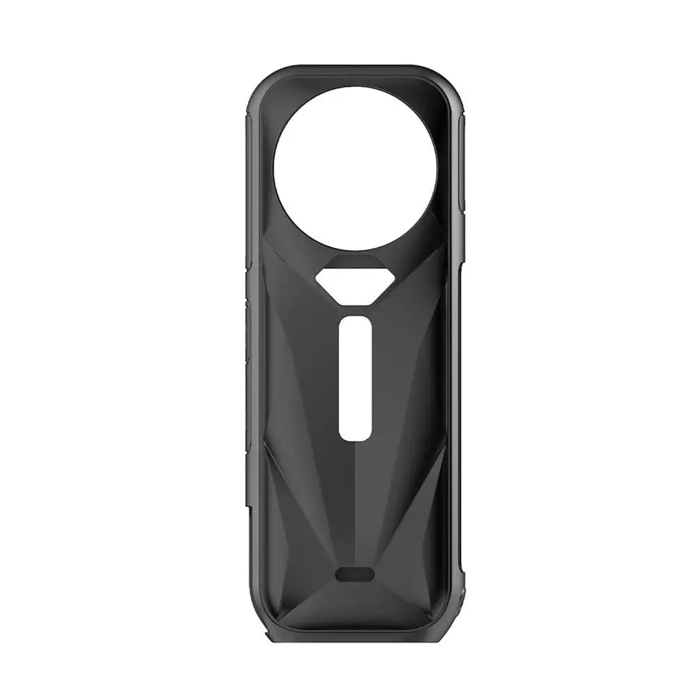 For Insta360X5 Silicone Camera Protective Case Lens Protector Cap for Insta 360 X5 Tempered Glass Film Protective Camera Accesso Oasis Select black