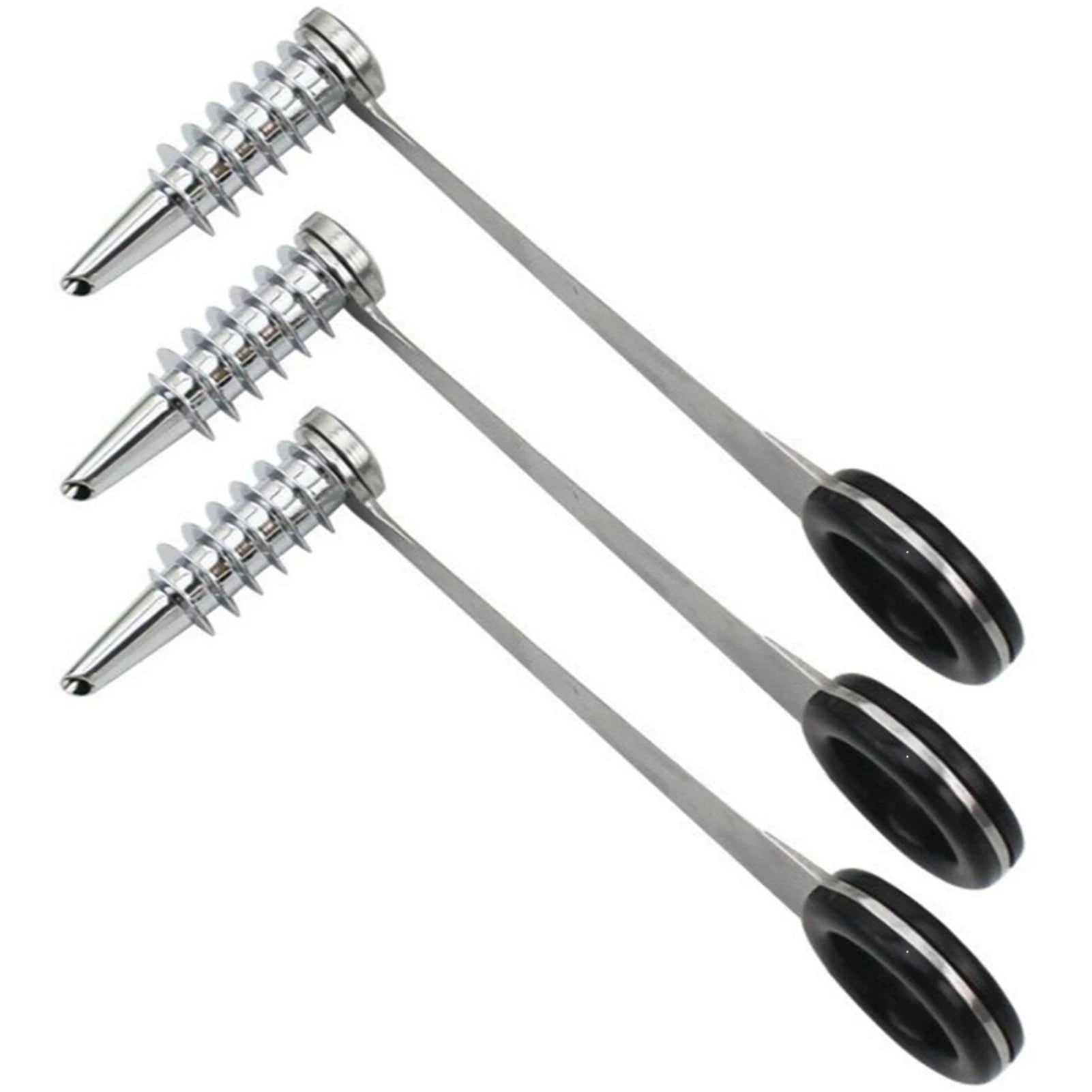 Stainless Steel Spiral Vegetable Cutter | Manual Veggie Slicer