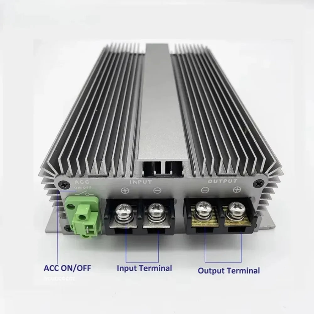 12V24V to 56V 15A 20A 30A lead-acid chargers DC DC boost automotive battery chargers for auxiliary batteries CE Oasis Select