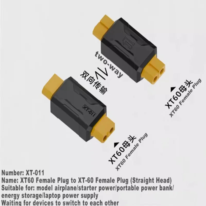 XT60 Male Female to EC5 Female Plug DC power Adapte Type-c DC Male Female charger converter No Wire Connector Plug Adapter Oasis Select XT 11
