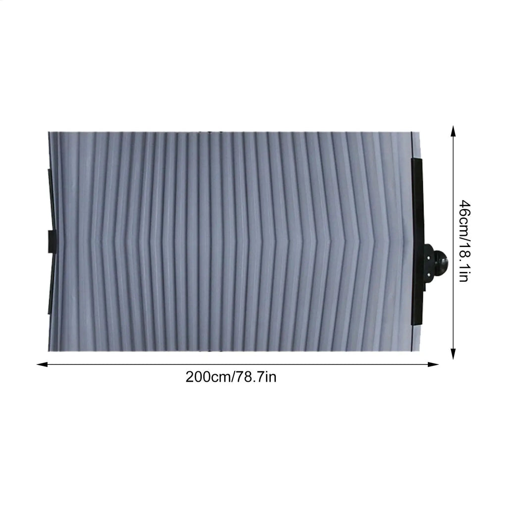 Retractable Car Curtains Retractable Windshield Sun Shade Extra Large Sunshade for Front Rear Windows Magnetic Privacy Car Cover Oasis Select