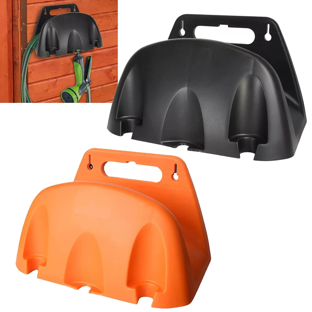 Wall-Mounted Garden Hose Holder – Heavy Duty Hose Rack