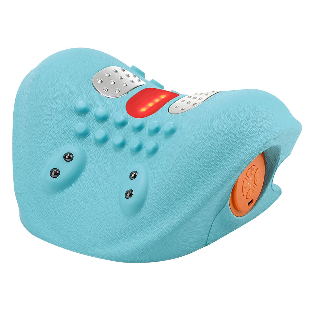 Electric Neck Shoulder Massager – Heat, EMS & Red Light, 6 Modes