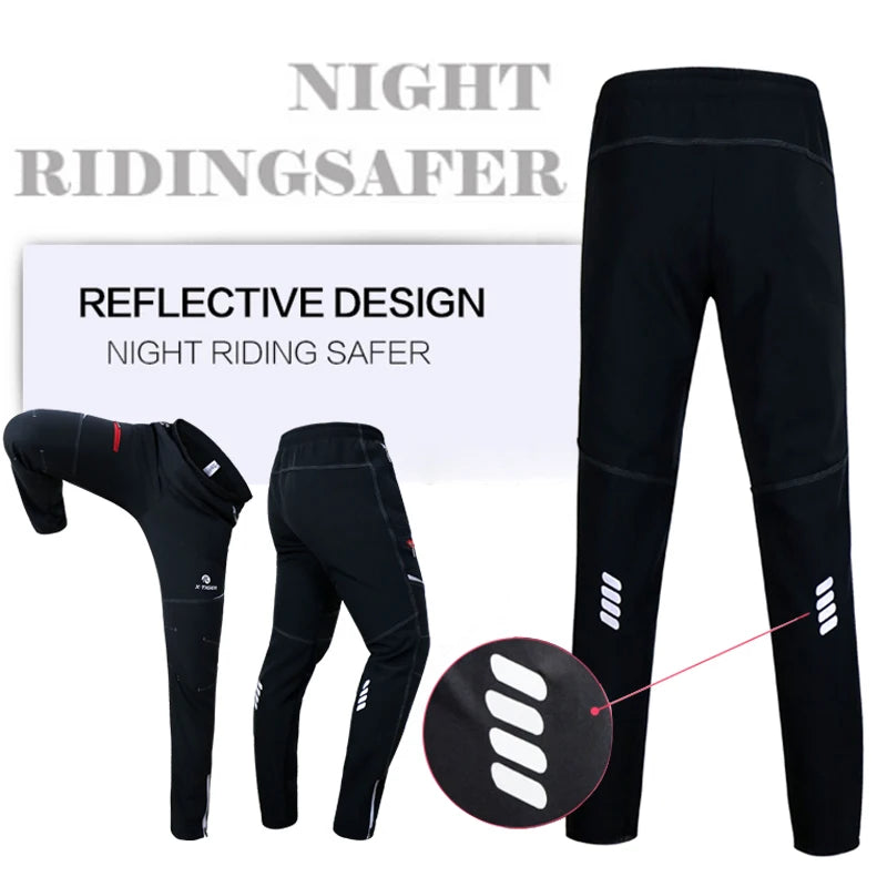 X-TIGER Cycling Jersey Winter Thermal Fleece Men's Bicycles Clothing Windproof Bicycle Reflective Biking Jacket Sportswear Oasis Select