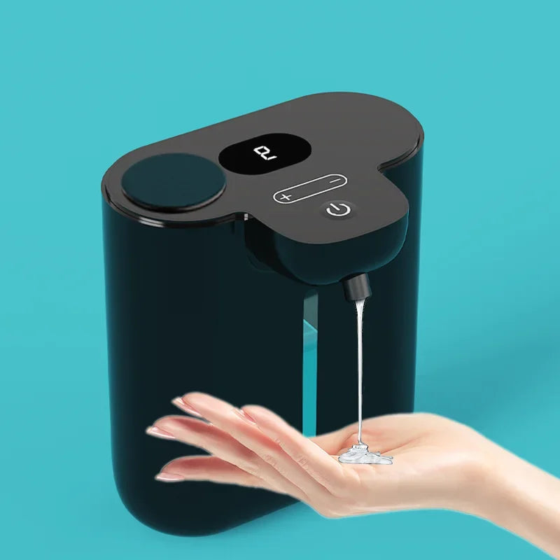 500ml Auto Soap Dispenser – HD Display, 9 Levels, IPX5
