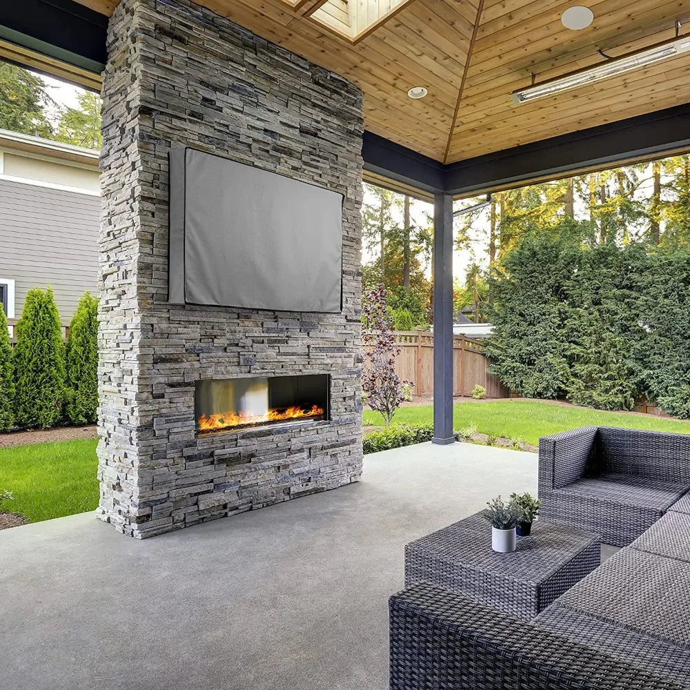Upscale Television Cover Various Sizes - Sophisticated Fabric for Home Entertainment Oasis Select