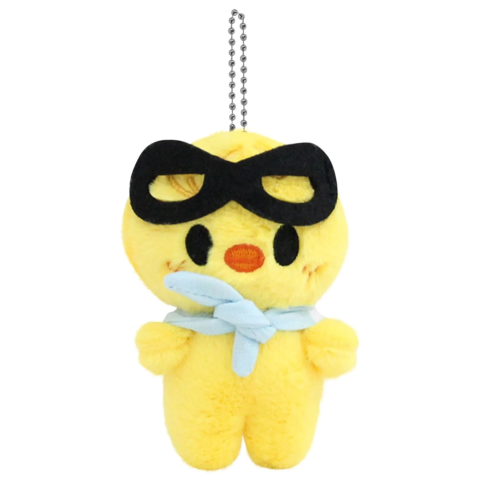 Cute Animal Plush Keychains – Rabbit, Husky & Chicken 6-Pack Plush Animal Keychain Oasis Select B One Size