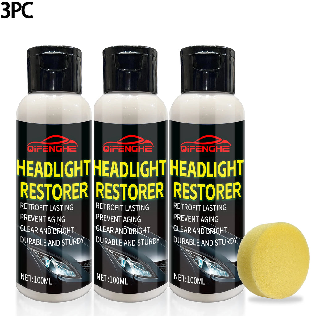 Headlight Lens Restorer – Remove Oxidation, Yellowing & Haze