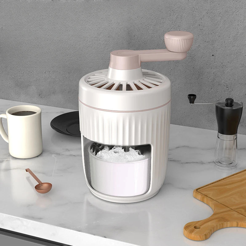 Household Small Manual Hail Ice Machine Hand Ice Breaker Summer Slushy Breaker Ice Maker Oasis Select