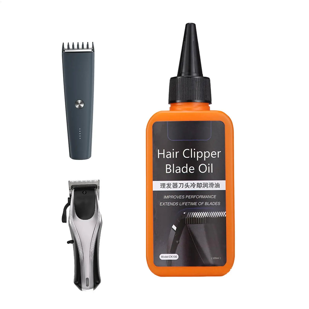 Hair Trimmer Blade Oil Electric Clipper Shaver Maintenance Oil Lubricant Prevent Rusting Sewing Hair Salon Clipper Oil 100ml Oasis Select