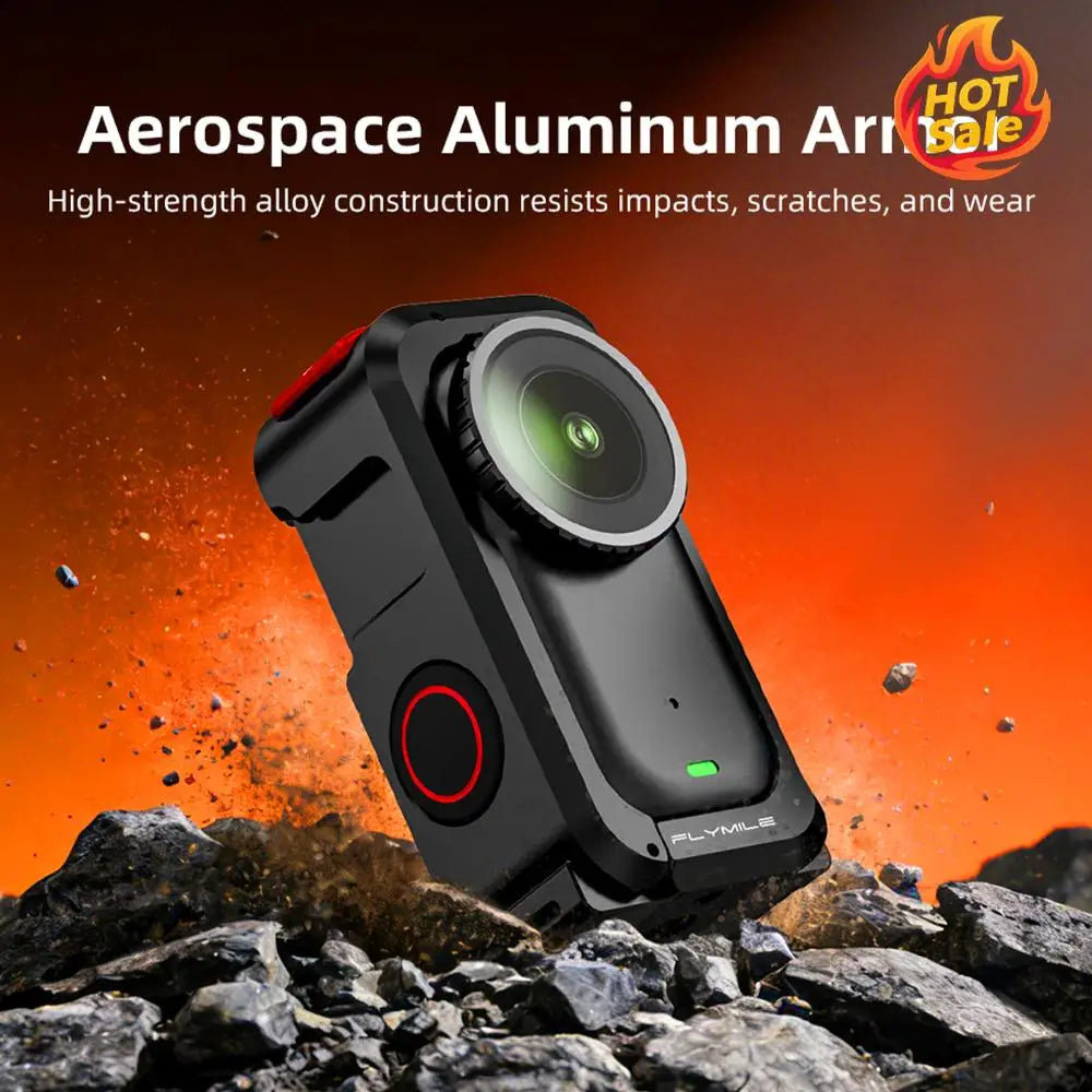 For DJI Osmo Nano Aluminum Alloy Protective Cage Shockproof Action Camera Rabbit Cage Anti-Scratch Magnetic Quick Release Mount Oasis Select