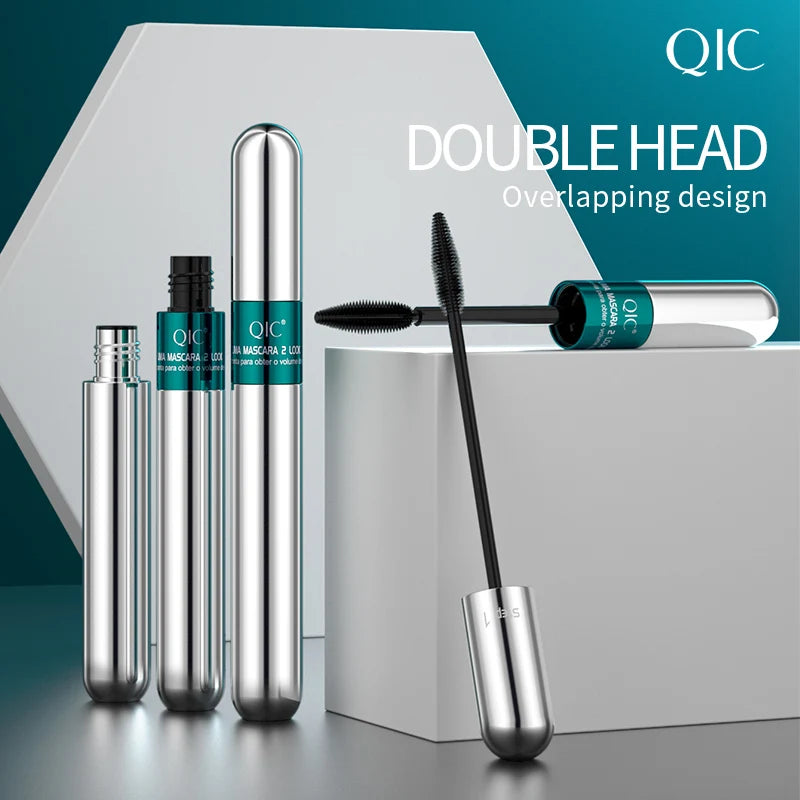 QIC 4D Silk Fiber Mascara – Lengthening, Curling & Volumizing