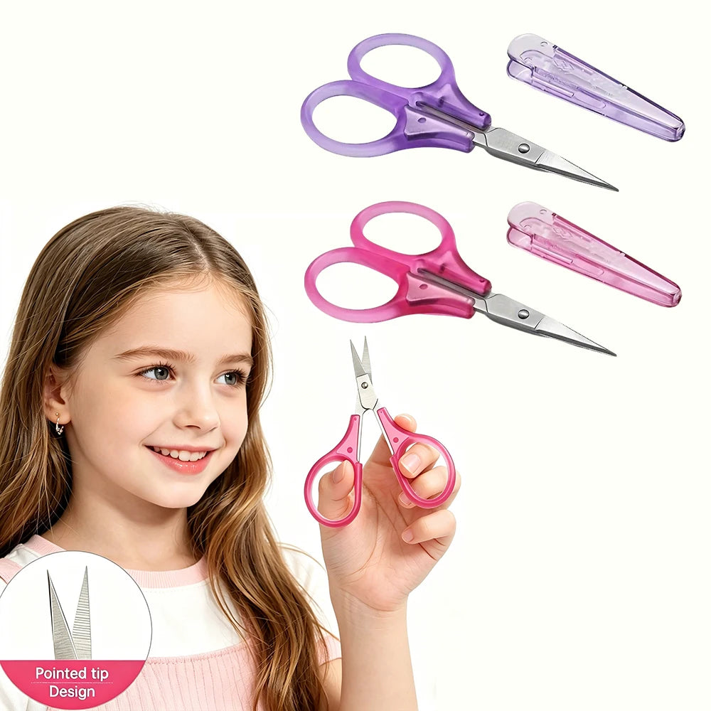 Mini Craft Scissors Set Precision Detail Cutters, Stainless Steel Sharp Small Scissors for Handmade Projects Scissors Stationery Oasis Select