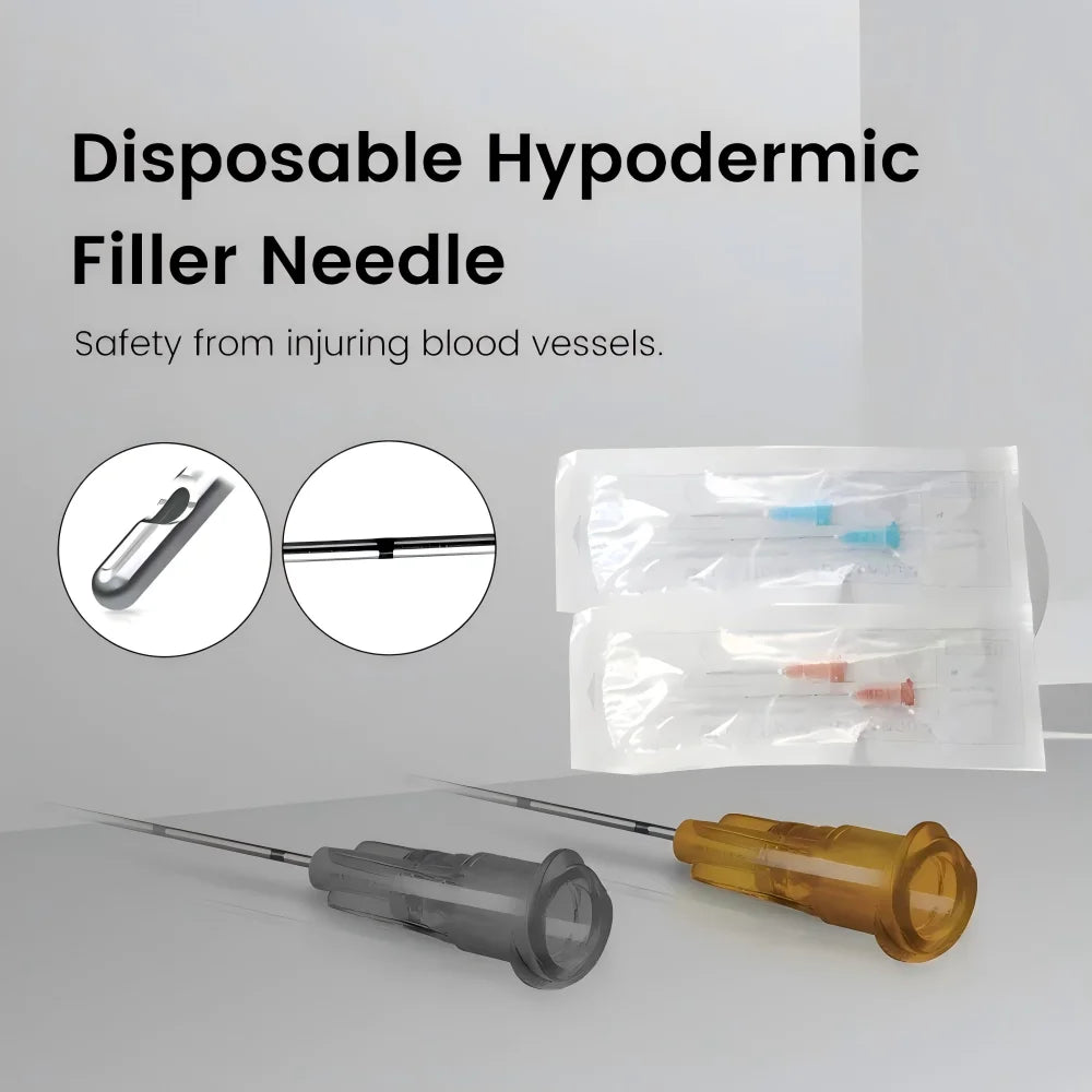Medical Sterile microcannula 18G 23G 25g 27G 50mm 70mm Blunt Tip Micro Cannula Needle for Injectable Hyaluronic Acid Fillers Oasis Select