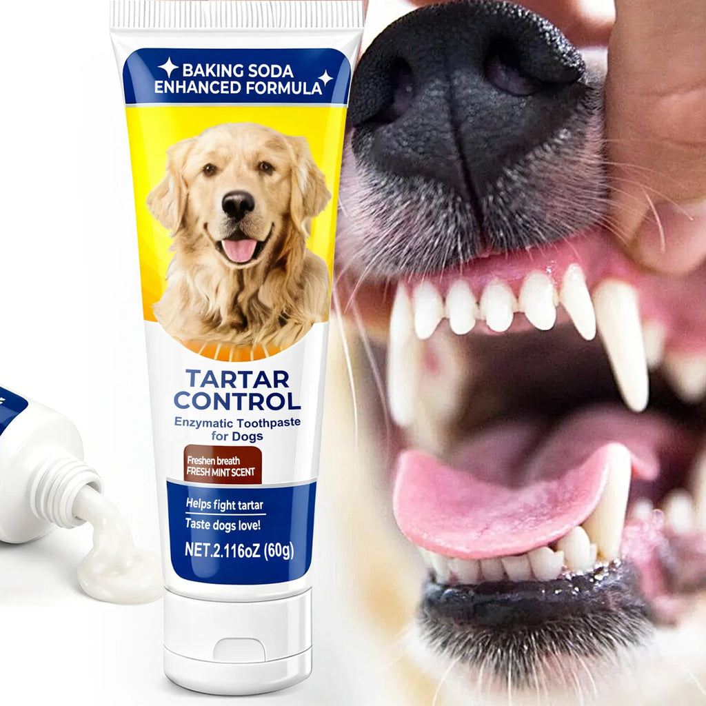 Dog Enzyme Toothpaste with Baking Soda – Fresh Breath & Tartar