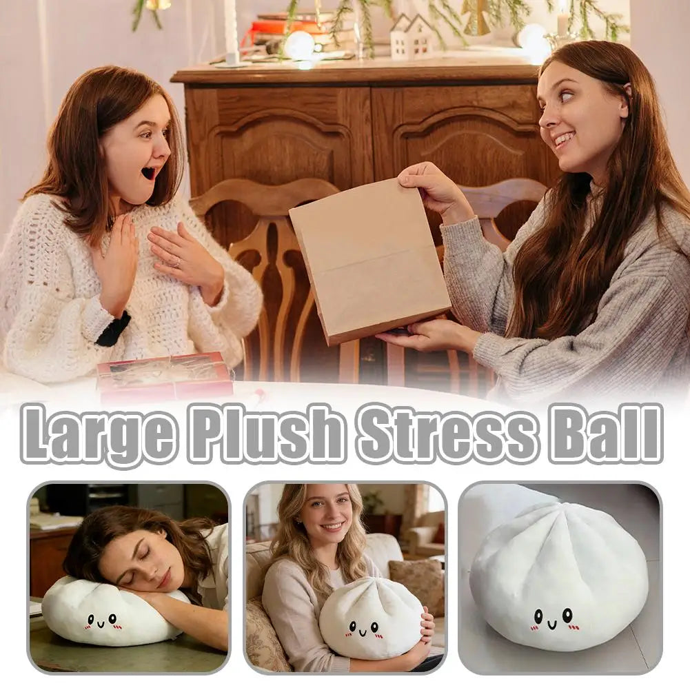 Simulation Giant Dumpling Squishy Pillow Soft Stuffed Hug Doll Cute Food Modeling For Daily Rest Companion Mood Pressure Relief Oasis Select