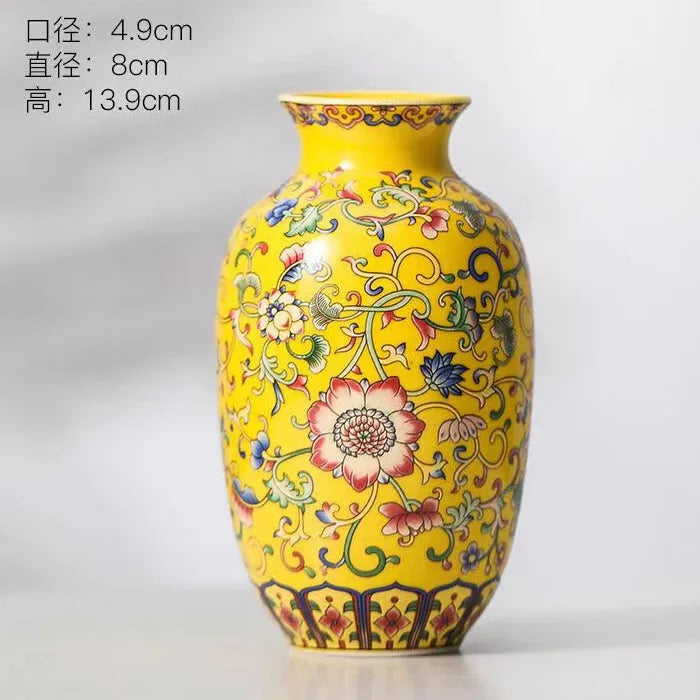 Chinese Table Top Antique Blue And White Porcelain Vase Decoration Crafts Small Ceramic Flower Arrangement Oasis Select Mm