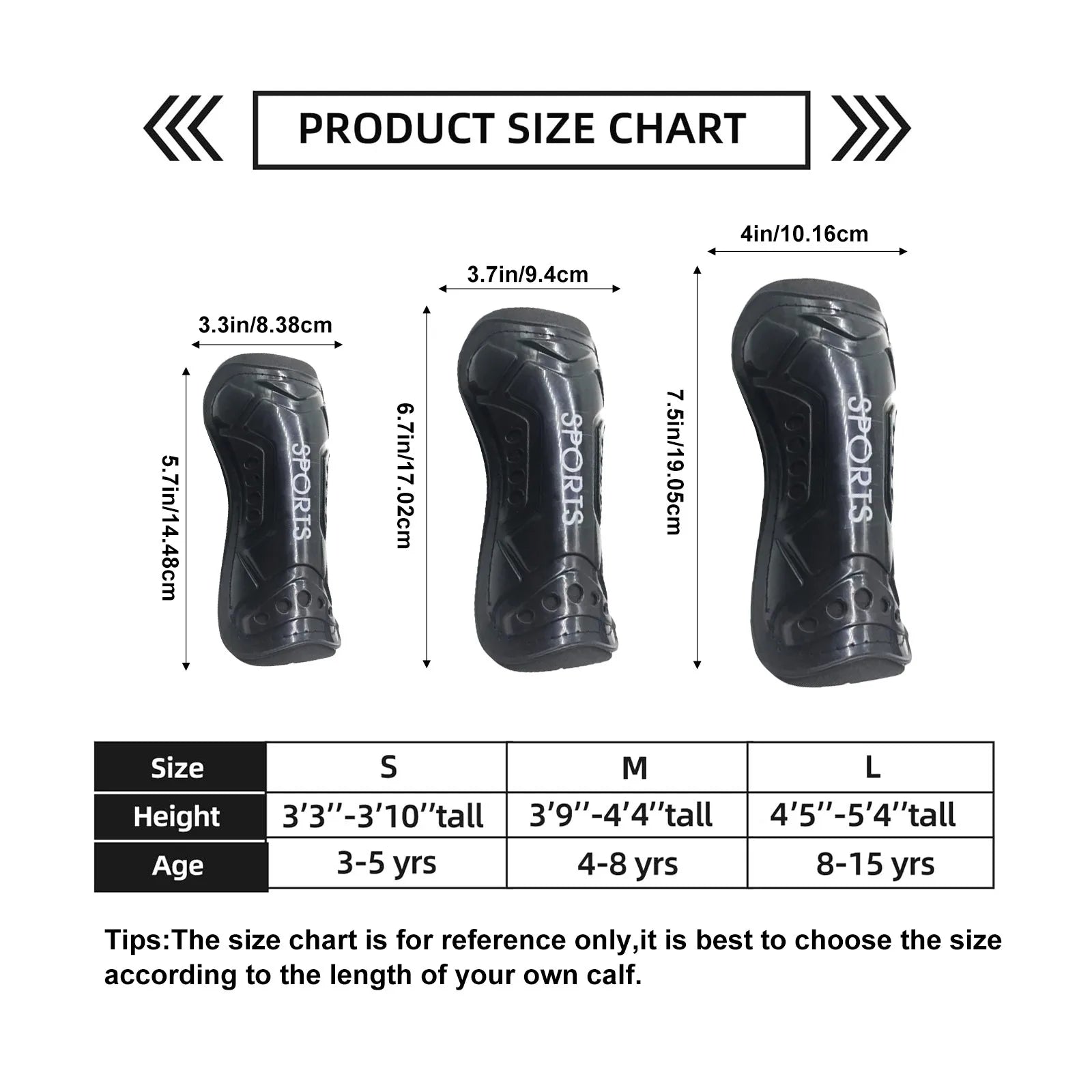 Kids Football Socks & Shin Guards Set – Anti-Slip Knee-High Kids Football Socks Set Oasis Select
