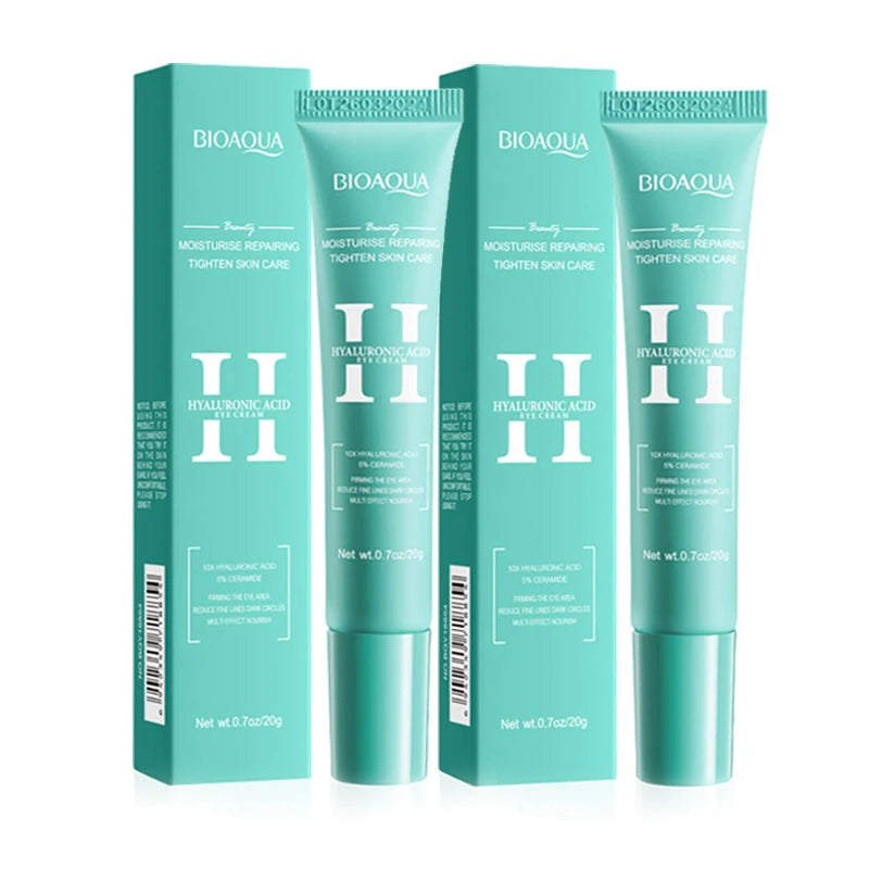 BIOAQUA Vitamin C Retinol Eye Cream – Dark Circles & Anti-Aging Eye Cream Oasis Select Hyaluronic Acid 2pcs