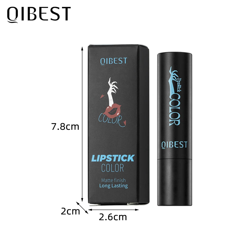 QIBEST Velvet Matte Lipstick – Long-Lasting Pigmented Lip Tint