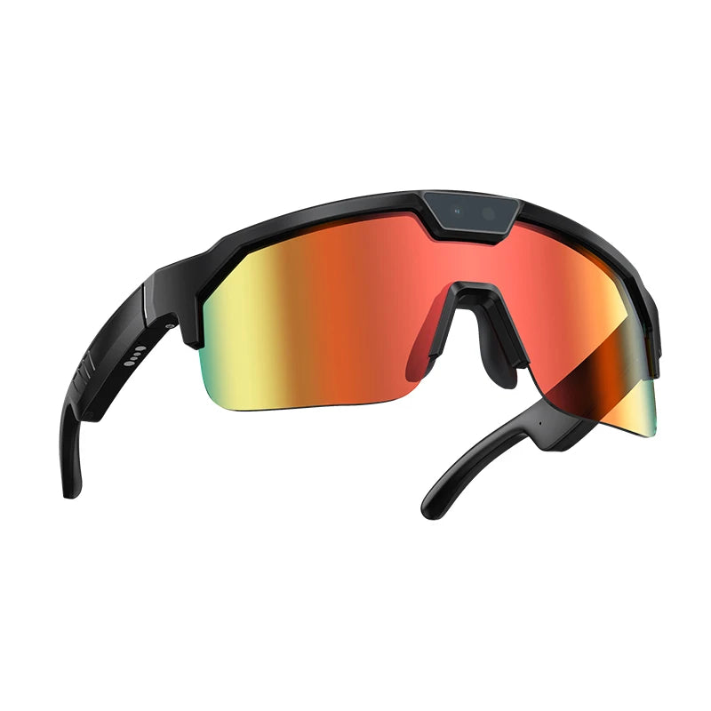 AI Smart Cycling Glasses 800W Camera Video Record Real-time Translation UV Protection Sports Eyewear For Bike Fishing Men Women Oasis Select OR