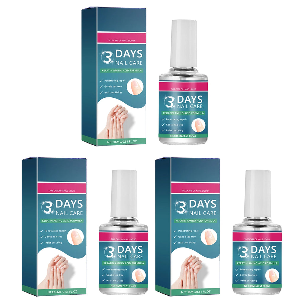 Keratin Amino Acid Nail Strengthening Serum – 3-Day Results