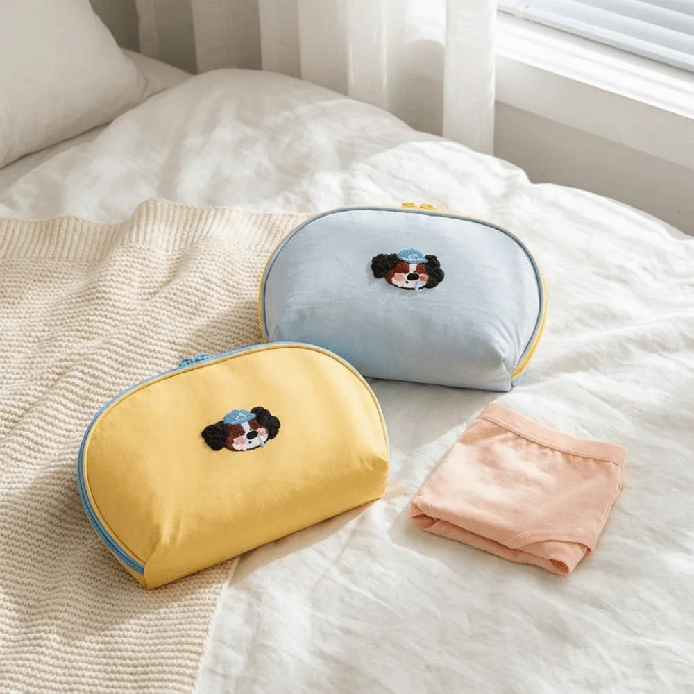 Cartoon Waterproof Bra & Underwear Storage Bag | Zipper