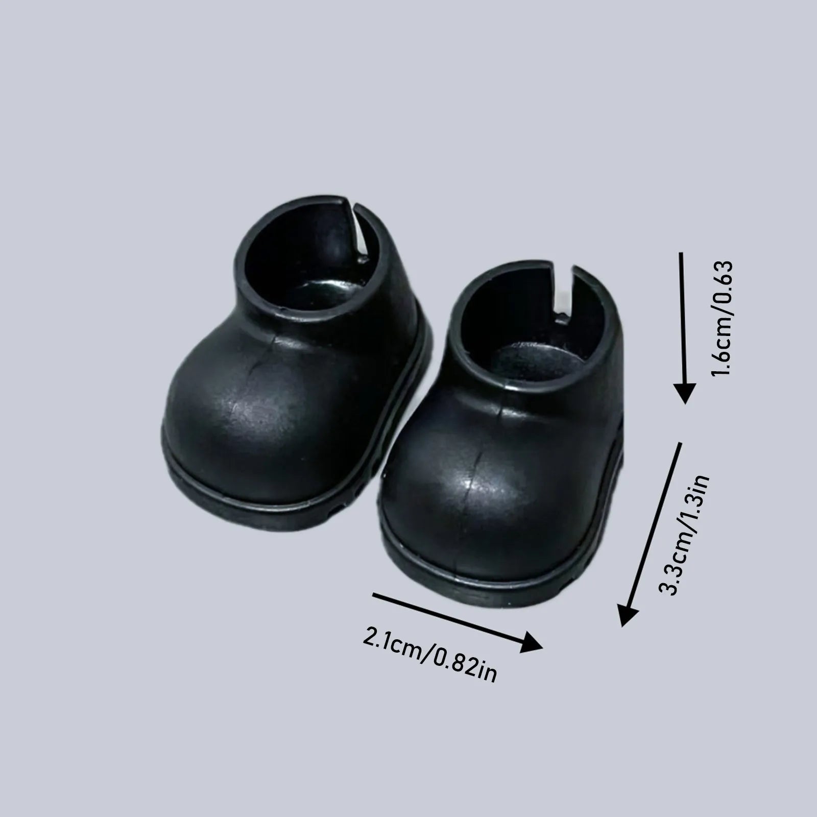 New Hand-made For 17CM Labubu Doll Shoes Dressing Replacement DIY Doll Leather Shoes Multiple Styles Doll Accessories Doll Toys Oasis Select