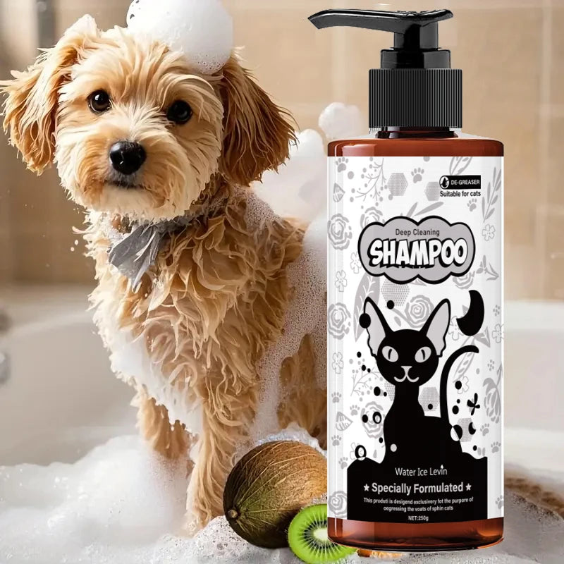 Pet Shampoo & Shower Gel – Gentle Care for Cats & Dogs Pet Grooming Shampoo Oasis Select