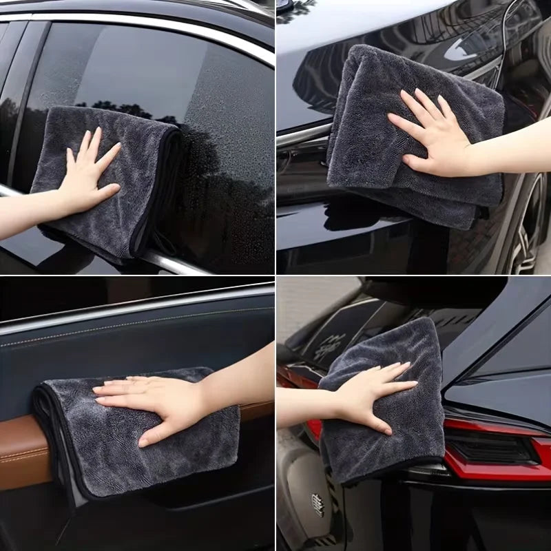 3PCS Ultra-fine Fiber Cloth, Super Absorbent, Car Drying Towel, Reusable Ultra-fine Fiber Towel, Soft Car Towel Oasis Select