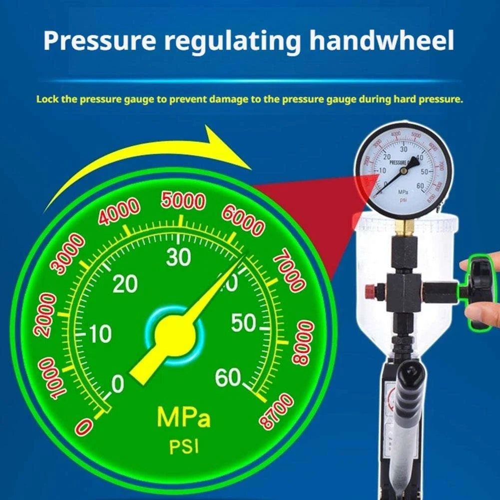 0-60MPa Pressure Gauge for S60H Diesel Injector Nozzle Tester Diesel Testing Gauge Oasis Select