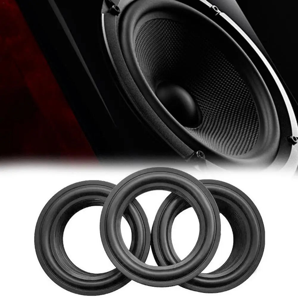 Rubber Speaker Surround Edge Woofer Repair 3–12 Inch