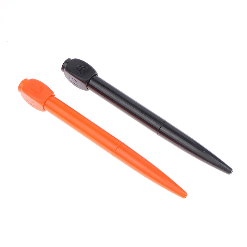 Novelty Abcd Choose Ballpoint Pen New Decompression Rotating Gel Answer Pen Personality Student Stationery 0.5mm Oasis Select