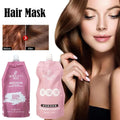 Keratin Hair Mask Repair Damage Frizzy Hair Mask Smoothing Straightening Hair Mask Treatment Scalp Hair Shiny Hair Care Oasis Select 30ml