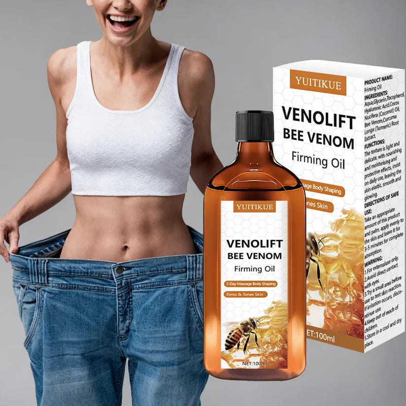 YUITIKUE Bee Venom Firming Body Oil 100ml – Slimming & Contour