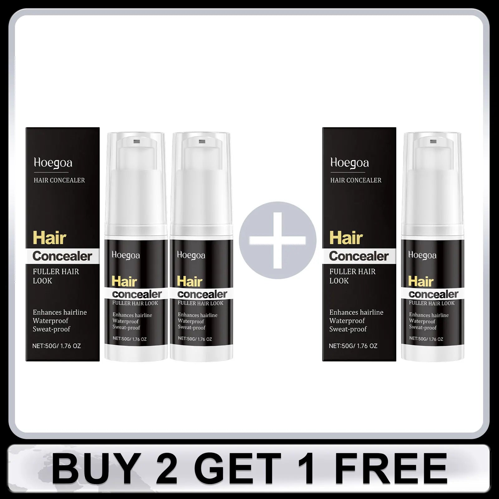 Hairline Concealer Waterproof and Sweat-Proof Cover up Hairline Moisturizing Roots Anti Hair Loss Natural Lasting Hair Concealer Oasis Select Buy 2 Get 1 Free