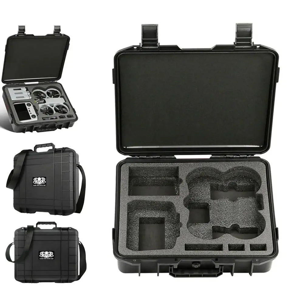 Portable Travel Suitcase For DJI Avata 360 Accessory Shoulder Carry Box Shockproof Storage Case Large Capacity Drone Safety Case Oasis Select
