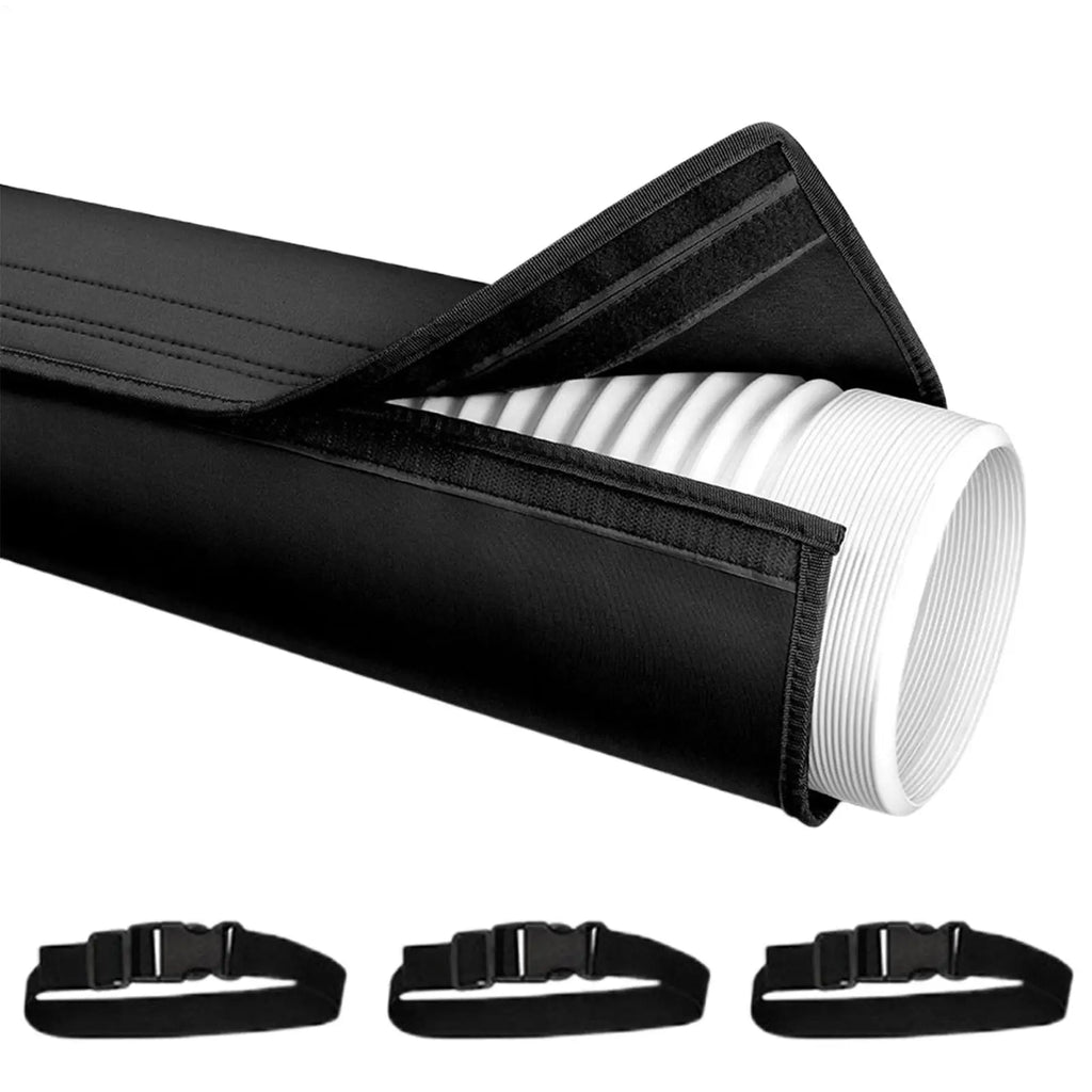 Air Conditioner Hose Cover Heat Insulation Air Conditioning Hose Insulation Sleeve for Homeowner Renter Technicians Landlord Oasis Select