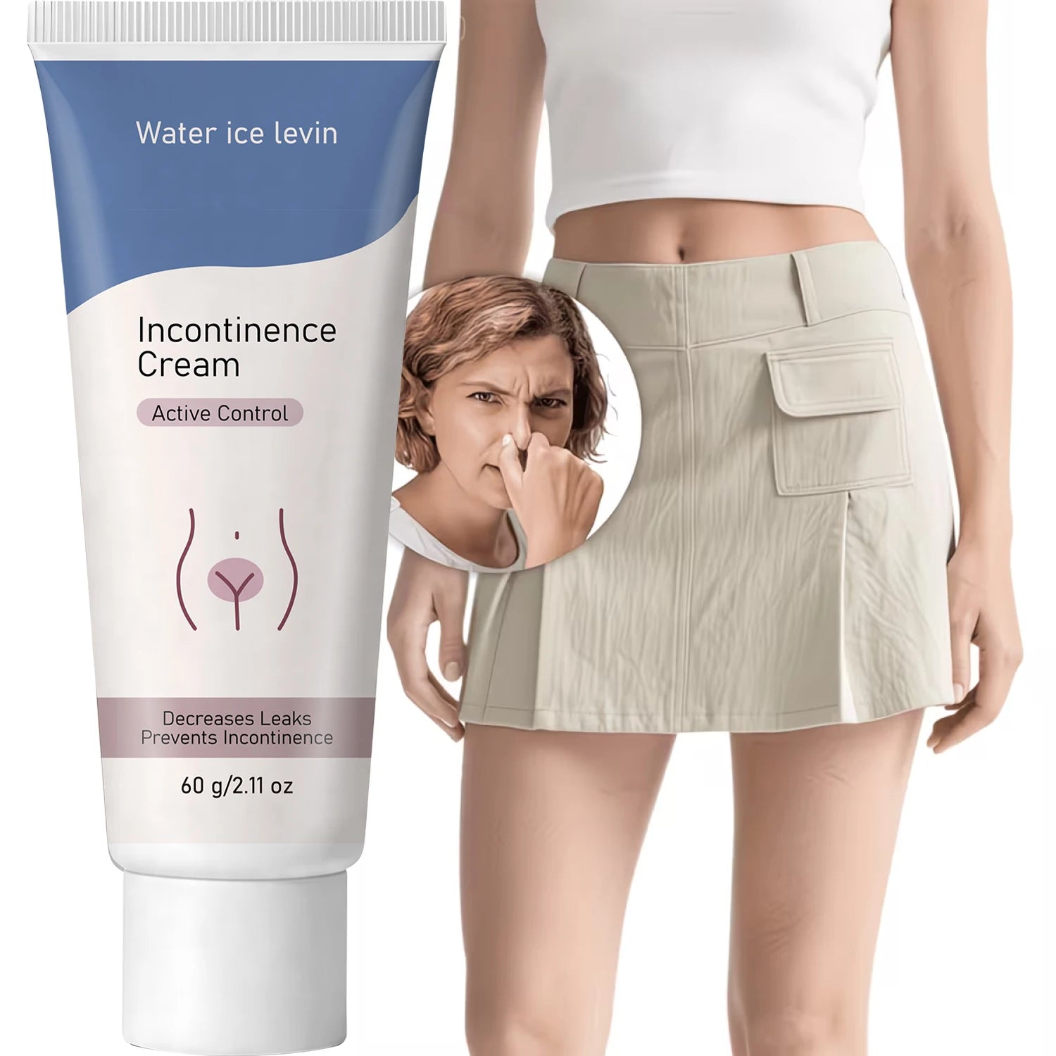 Incontinence Care Cream with Collagen – Intimate Skin Moisturizer Intimate Care Cream Oasis Select