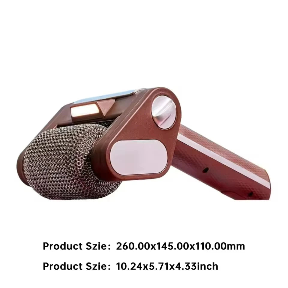 Electric Roller Grill Brush with Replaceable Brush Head Stainless Steel Grill Cleaner Rechargeable Barbecue Cleaner Tools Oasis Select
