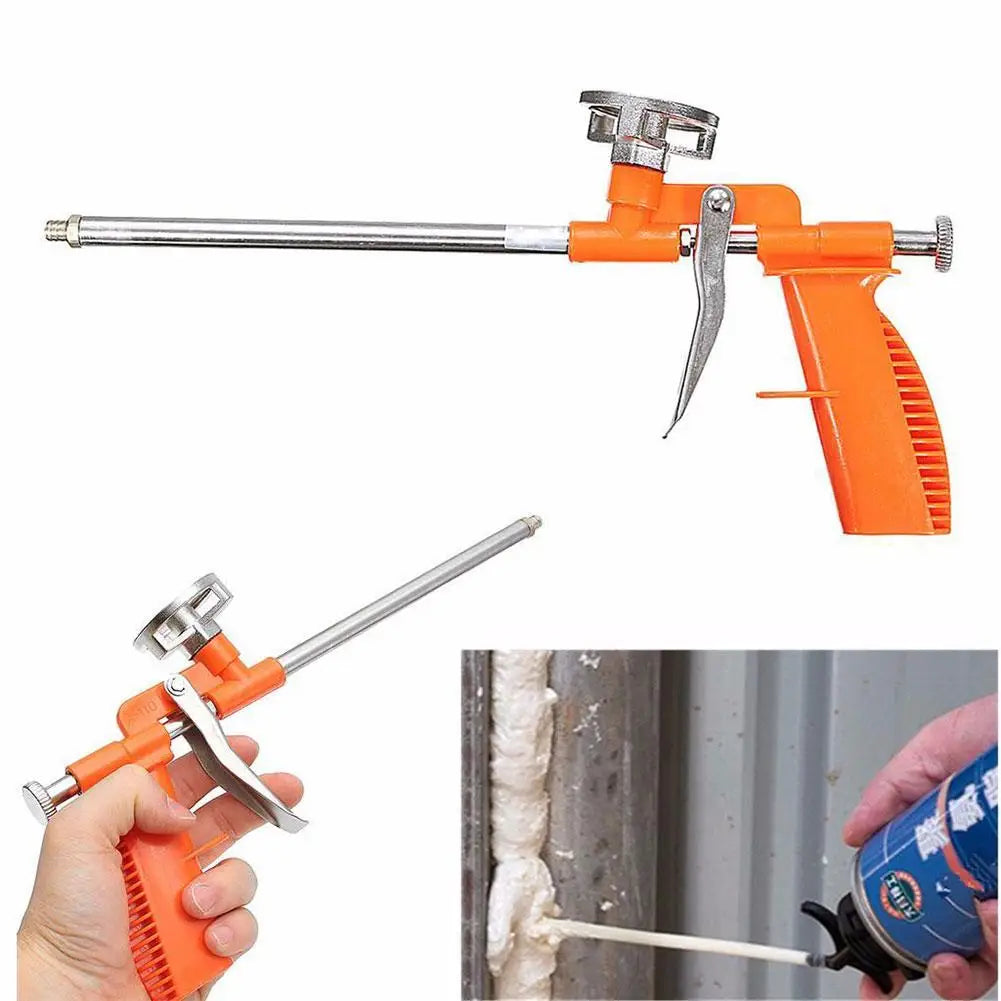 Expanding Foam Spray Gun – Metal Polyurethane Caulking Tool Foam Applicator Gun Oasis Select
