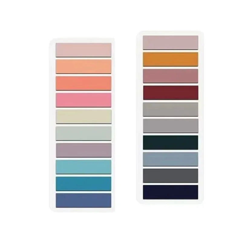 1/2Pcs 200 Sheets Colorful Sticky Notes Memo Pad Self Adhesive Label Note Bookmarks Notepad School Office Stationery Supplies Oasis Select Mix-2pcs 3